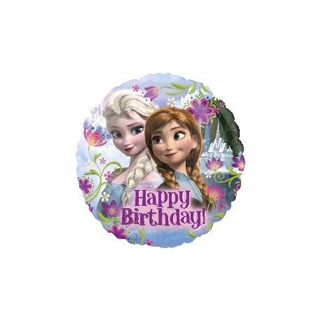Frozen Happy Birthday Foil Balloon x 1