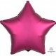 Satin Luxe Pomegrante Star Foil Balloon - South Africa