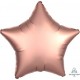 Satin Luxe Copper Rose Star Foil Balloon - South Africa