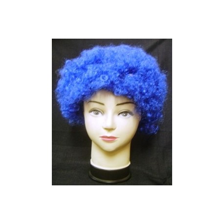 Wig clown Blue