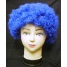 Wig clown Blue