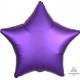 Satin Luxe Purple Star Foil Balloon - South Africa