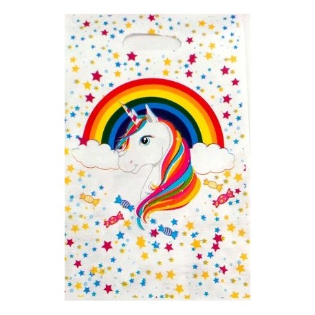 Unicorn party supplies | Rainbow Unicorn party bags