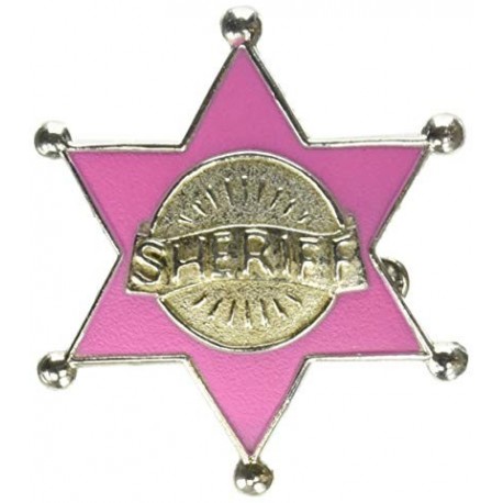 Sheriff Badge - Pink