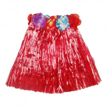 Hawaiian Skirts 30cm Red