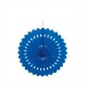 Royal Blue Decorative Fan