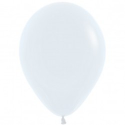 White Latex Balloon - Helium inflation available in store. My Party Supplies Broadacres 