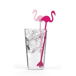 Flamingo Swizzle Sticks (pk/4)