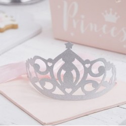 Princess Perfection silver glitter tiara