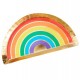 Over the Rainbow shaped plates