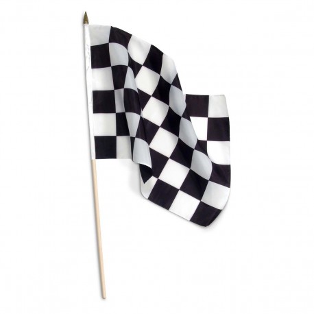 Checkered Racing Flag x 1