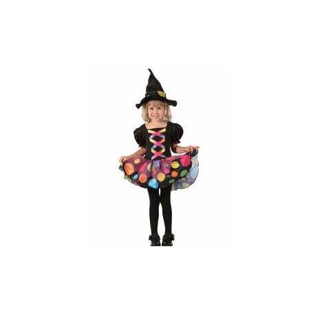 Witch polka dot costume