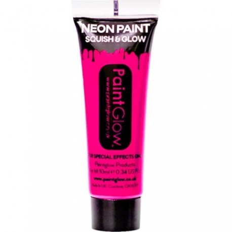 Neon Pink Face Paint Tube (10ml)