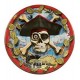 Pirate Bounty Lunch Plates (pack of 8)