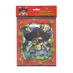 Pirate Bounty Lootbags (pack of 6)