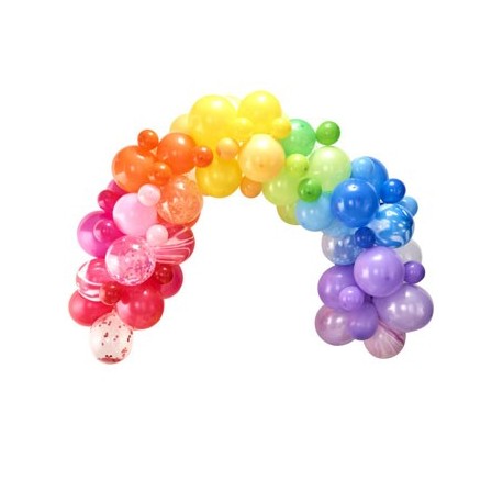 Rainbow Balloon Arch Kit 