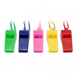 Plastic whistle | Soccer party supplies 