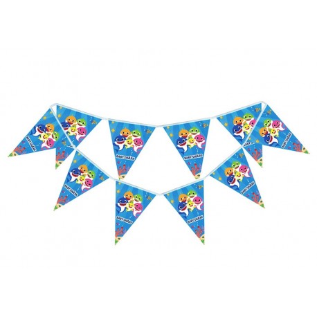 Baby Shark flag banner| Baby shark party supplies South Africa