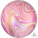ORB: Pink Marble Foil Balloon