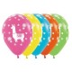 Llama Tropical Latex Balloons (Assorted) x1