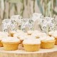 Botanical Baby - Cupcake Toppers| Baby Shower party supplies 