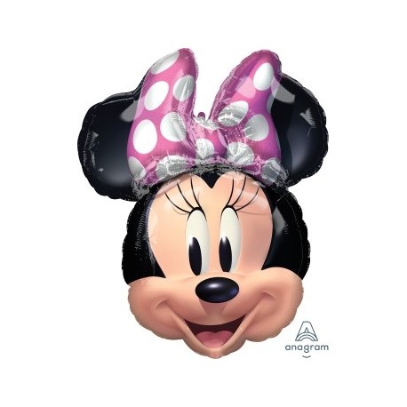Minnie Forever Head SuperShape Foil Balloon