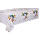 Rainbow Unicorn tablecloth 