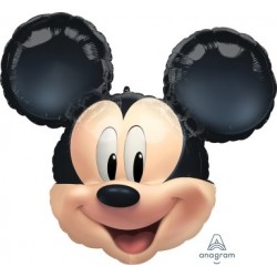 Mickey Mouse Face super shape foil balloon