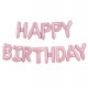 Pink Happy Birthday Foil Balloons