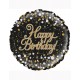 Black Fizz Birthday Foil Balloon | birthday balloons South Africa