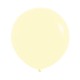 24 inch Pastel Yellow Balloon