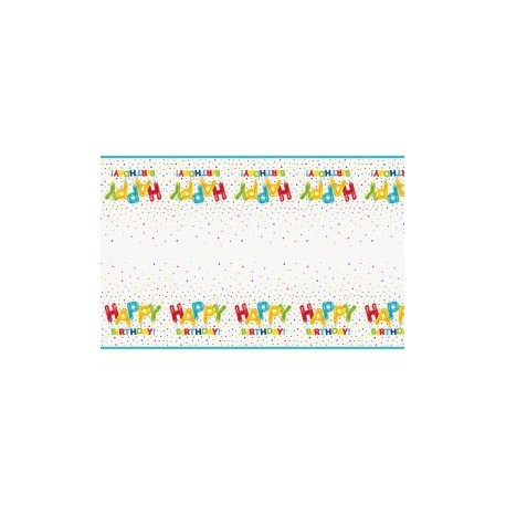 Happy Balloon Birthday tablecloth | Party Supplies South Africa