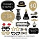 Cheers to 40 Photo Props (20 pcs)