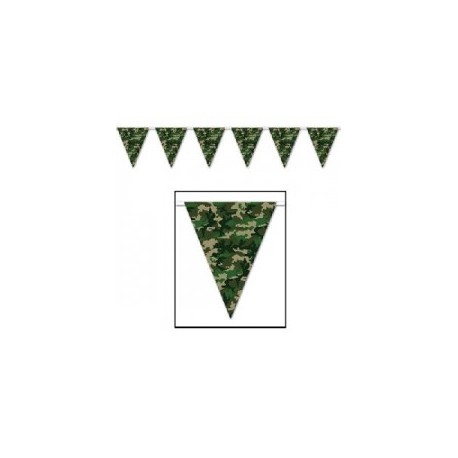Camo Flag Bunting | Army Camo party supplies South Africa