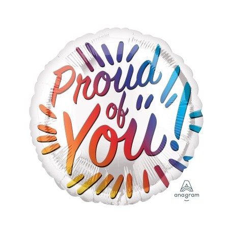 18" Proud of You Foil Balloon