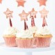 Twinkle Twinkle Star cupcake toppers (pk/12)