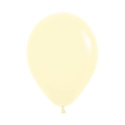 Pastel Yellow Balloon 5 inch - Inflation available in store. My Party Supplies Broadacres