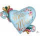 From Miss To Mrs Supershape Foil Balloon