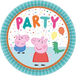 Peppa Pig party plates