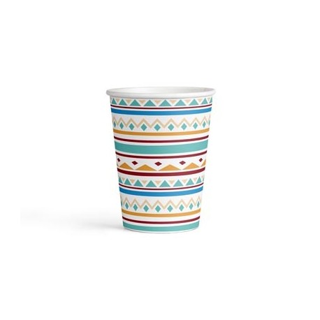 Tepee and Tomahawk western paper cups| Western Party Supplies