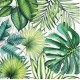 Hawaiian palm tropical serviettes