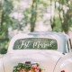 Just Married car sticker|Wedding Decor 