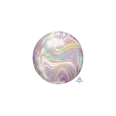 ORB: Pastel Marble Foil Balloon