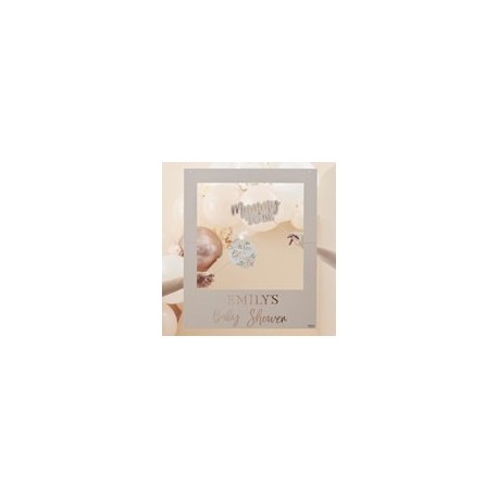 Baby in Bloom Customisable Photo Frame