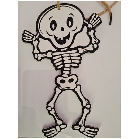 Hanging Polystyrene Skeleton (25cm tall)