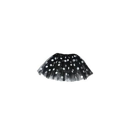 Black Polka Dot Tutu - Child | Tutu skirt. Kids and Adults dress up. 