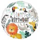 18"Get Wild Happy Birthday Foil Balloon